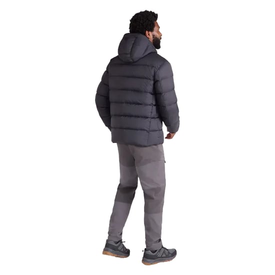 Mountain Warehouse - "Stratus" Kapuzenjacke für Herren, Packable, Daunen (Schwarz) - Image 6