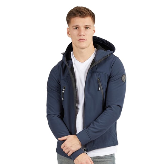 Henleys - "Expand" Softshelljacke für Herren (Marine) - Image 1