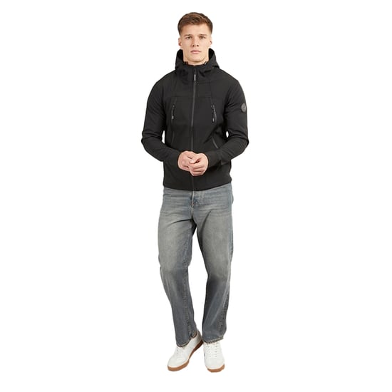 Henleys - "Expand" Softshelljacke für Herren (Schwarz) - Image 3