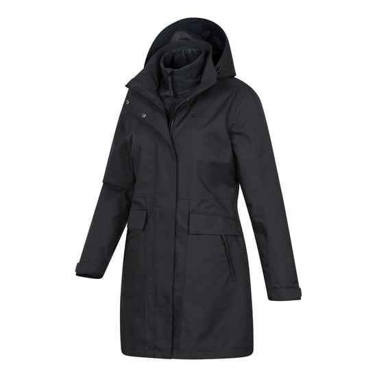 Mountain Warehouse - "Rain On" Jacke für Damen, Wasserfest (Schwarz) - Image 3