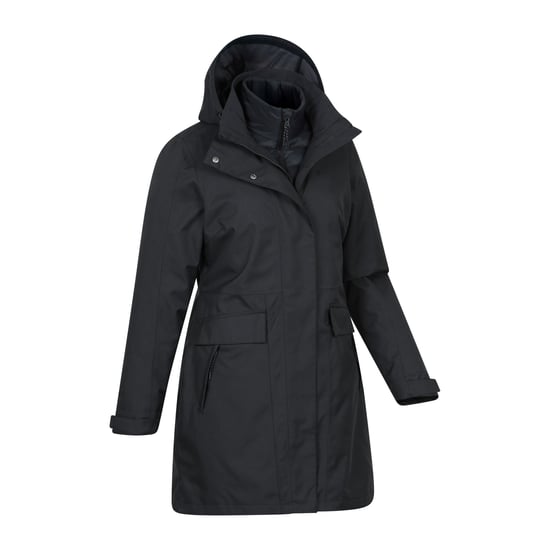 Mountain Warehouse - "Rain On" Jacke für Damen, Wasserfest (Schwarz) - Image 4