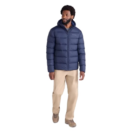 Mountain Warehouse - "Stratus" Kapuzenjacke für Herren, Packable, Daunen (Marine) - Image 5