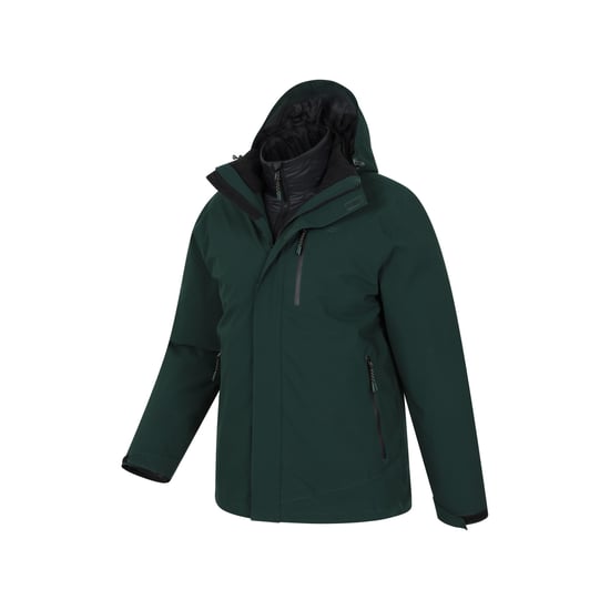 Mountain Warehouse - "Sycamore" Jacke, wasserfest für Herren (Dunkelgrün) - Image 4
