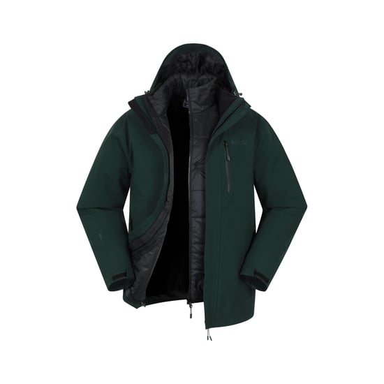 Mountain Warehouse - "Sycamore" Jacke, wasserfest für Herren (Dunkelgrün) - Image 6