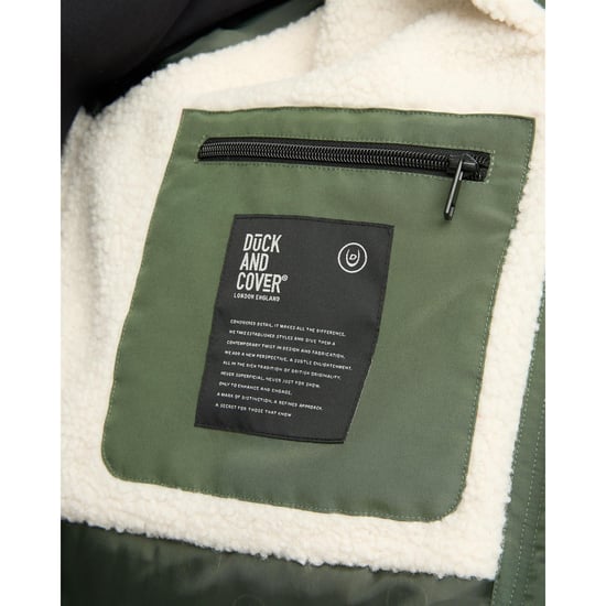 Duck and Cover - "Copfords" Jacke für Herren (Dunkel-Olive) - Image 3