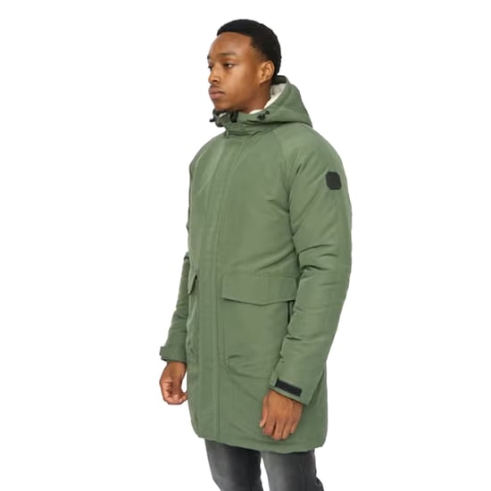 Duck and Cover - "Copfords" Parka für Herren (Dunkel-Olive) - Image 3