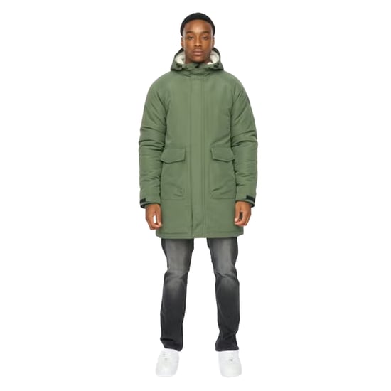 Duck and Cover - "Copfords" Parka für Herren (Dunkel-Olive) - Image 4