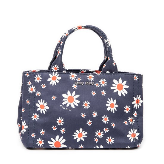 Small Printed Open Tote Handtasche - Image 1