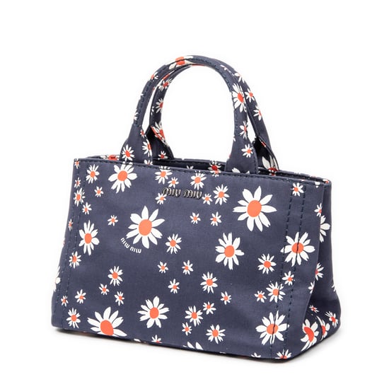 Small Printed  Open Tote  Handtasche - Image 2
