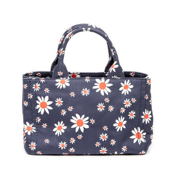 Small Printed  Open Tote  Handtasche - Image 5