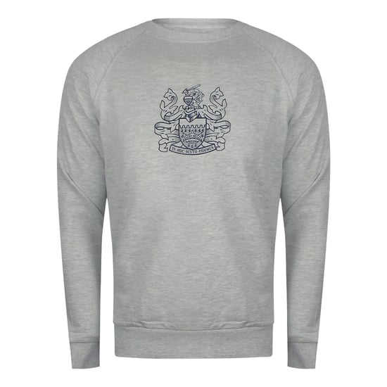 Aquascutum Iconic Crest Rundhals-trainingsanzug-set In Grau - Image 2