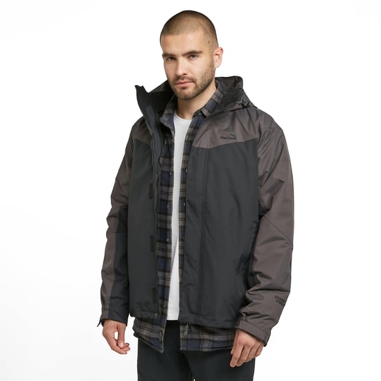 Peter Storm Men's Lakeside 3 in 1 Waterproof Jacket with Rollaway Hood, Hiking Raincoat - Image 1