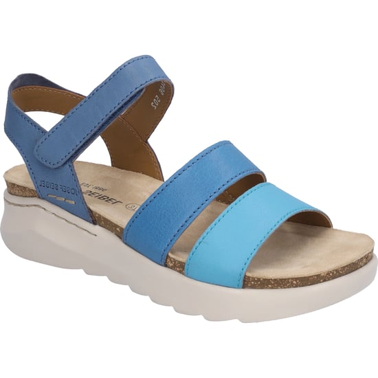 JOSEF SEIBEL Damen Sandale Celine 06 in blau-multi - Image 1