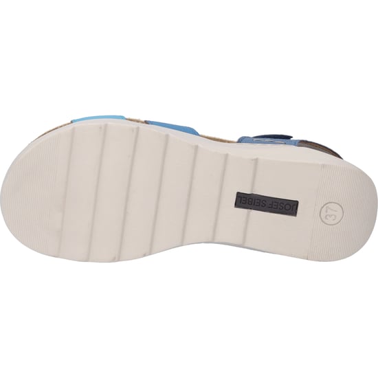 JOSEF SEIBEL Damen Sandale Celine 06 in blau-multi - Image 6