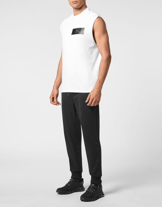 Plein Sport T-Shirt mit Rundhalsausschnitt - Weiß - Image 3