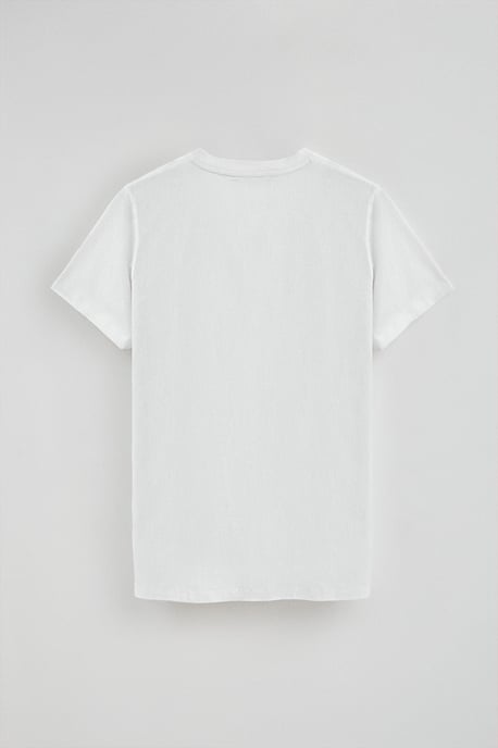 Zweierpack Herren-T-Shirts schwarz und weiß mit Rundhalsausschnitt und gesticktem Rigby Go-Logo - Image 4