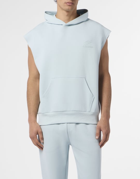 Pique Hoodie Vest Icon - Image 2