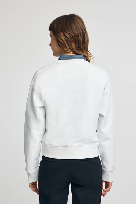 Sweatshirt eisblau im Boxy Fit mit Rigby Go-Logo - Image 4