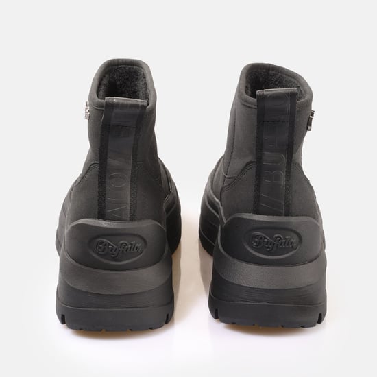 Buffalo Olympia Pull On LO Warm Damen Schwarze Stiefel - Image 5