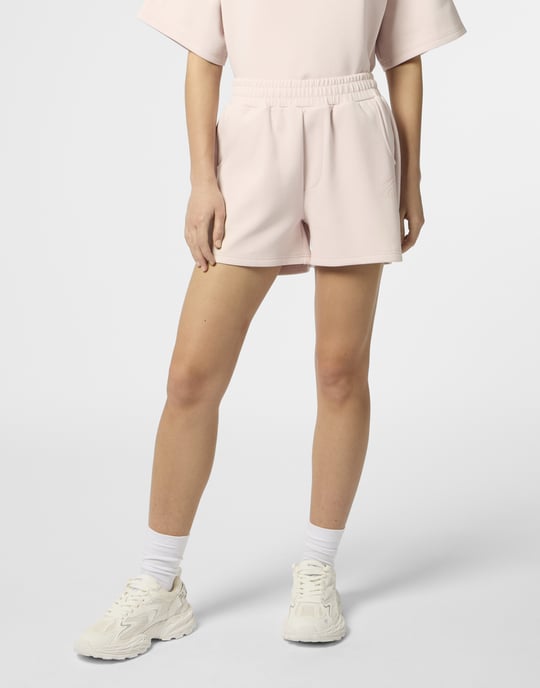 Plein Sport Loose-Fit-Shorts "Icon Scratch" - Rosé - Image 2