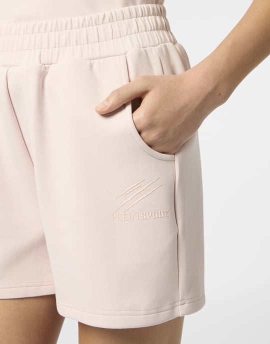 Plein Sport Loose-Fit-Shorts "Icon Scratch" - Rosé - Image 3