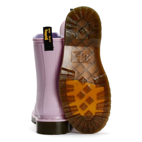 Dr. Martens 1460 Rain Pull On Damen Lila-Gummistiefel - Image 4