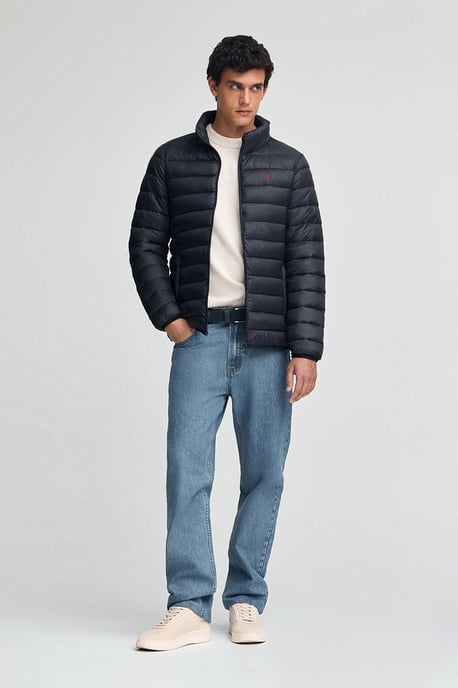 Jacke Chuck Embroidery marineblau mit Rigby Go-Logo - Image 3
