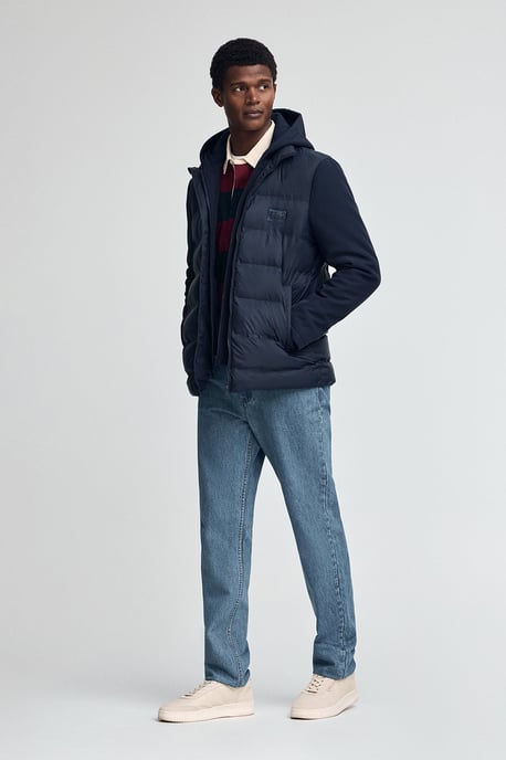 Jacke Cenit marineblau mit Polo Club Logo - Image 3
