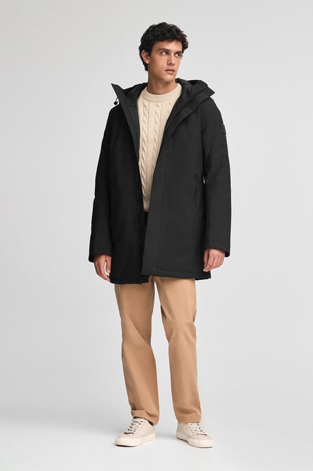 Jacke Voguel schwarz mit Polo Club-Logo - Image 4