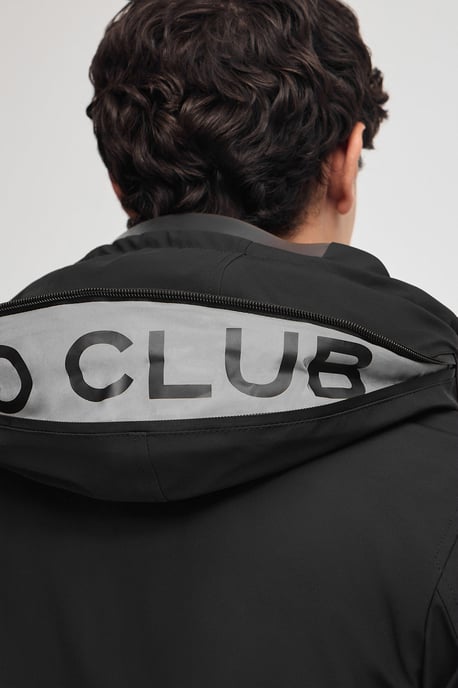 Jacke Voguel schwarz mit Polo Club-Logo - Image 5