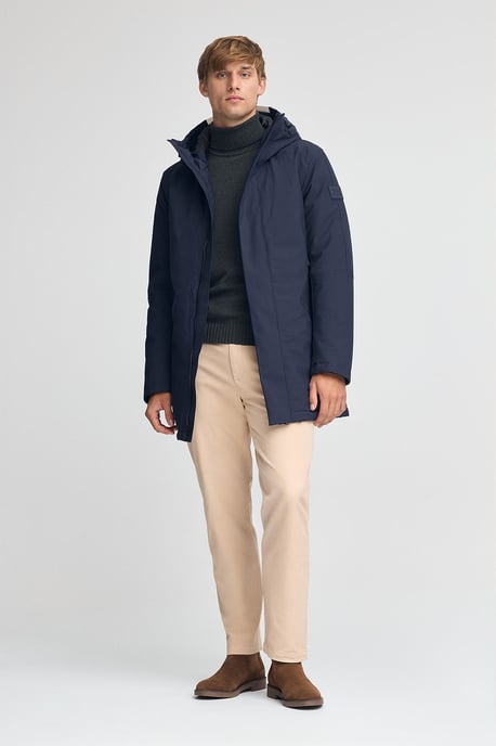 Jacke Voguel marineblau mit Polo Club Logo - Image 2
