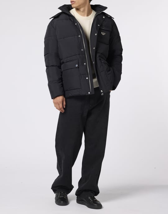 Nylon Puffer Jacket Gothic Plein - Image 4