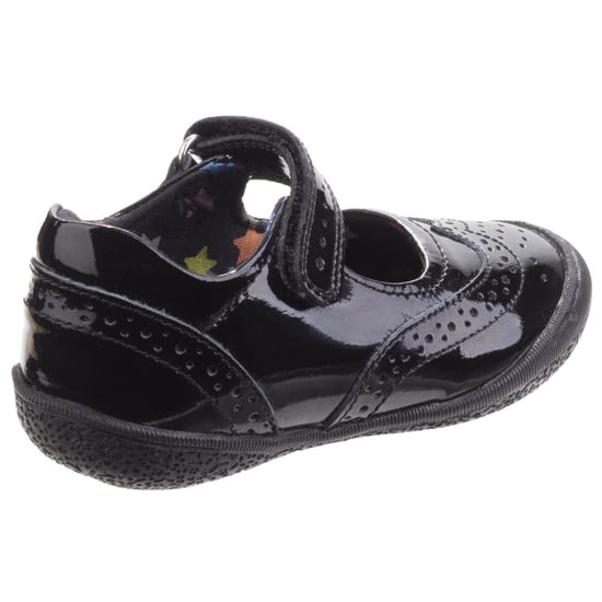Hush Puppies Rina Junior Patent Mädchenschuhe Aus Schwarzem Lackleder - Image 2