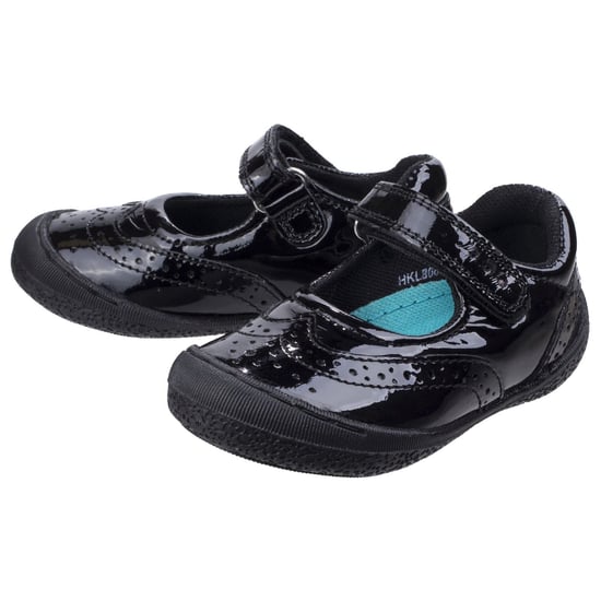 Hush Puppies Rina Junior Patent Mädchenschuhe Aus Schwarzem Lackleder - Image 6