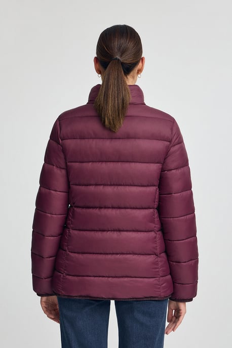 Jacke Salma Embroidery burgunderrot mit Rigby Go-Logo - Image 4