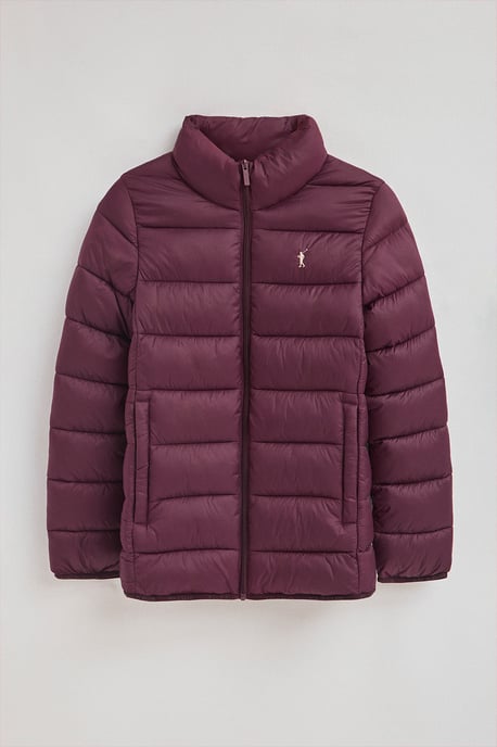 Jacke Salma Embroidery burgunderrot mit Rigby Go-Logo - Image 5