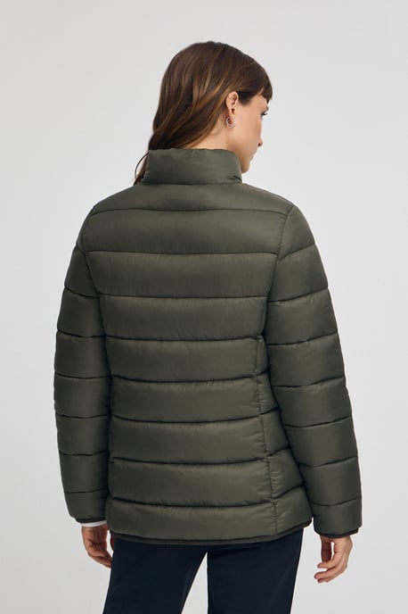 Jacke Salma Embroidery waldgrün mit Rigby Go-Logo - Image 4