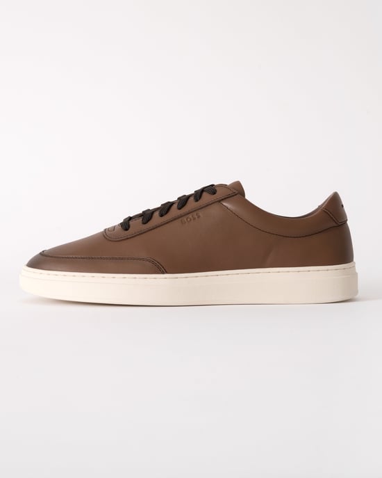 Legere Tennisschuhe in Braun - Image 2