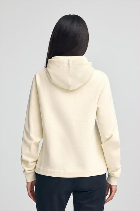Sweatshirt ecru mit Kapuze und Rigby Go-Logo - Image 4