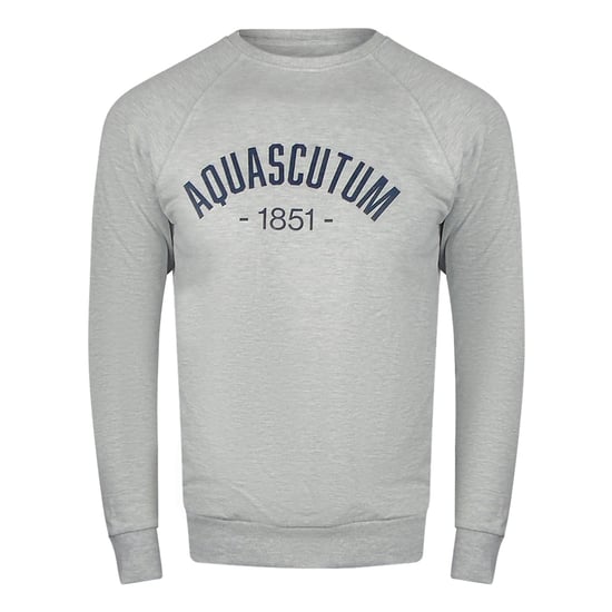 Aquascutum Old School Crewneck Graue Trainingshose Set - Image 2
