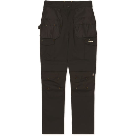 Caterpillar Nexus Holster Stretch Pocket Baumwoll Herren Schwarz Outdoor-Hosen - Image 5