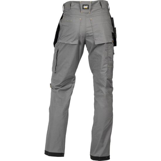 Caterpillar Nexus Holster Stretch Pocket Baumwoll Herren Grau Outdoor-Hosen - Image 6