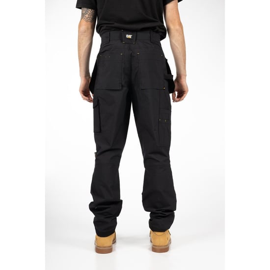 Caterpillar Nexus Holster Stretch Pocket Baumwoll Herren Schwarz Outdoor-Hose - Image 3