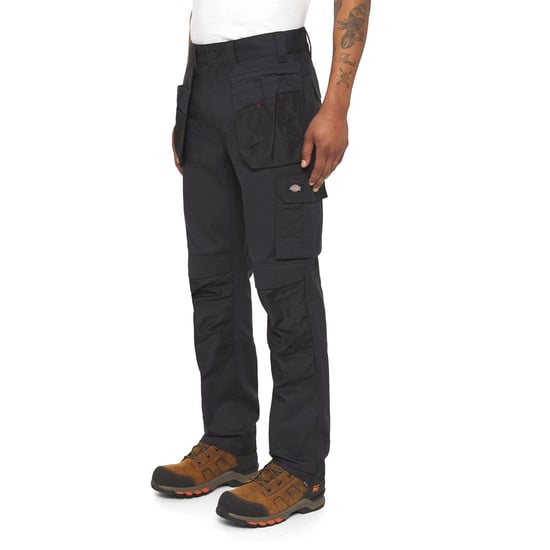 Dickies Multifunktions-Arbeits-Hosen aus Polyester für Herren in Schwarz - Image 1