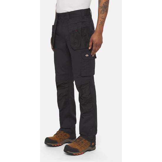 Dickies Multifunktions-Arbeits-Hosen aus Polyester für Herren in Schwarz - Image 2