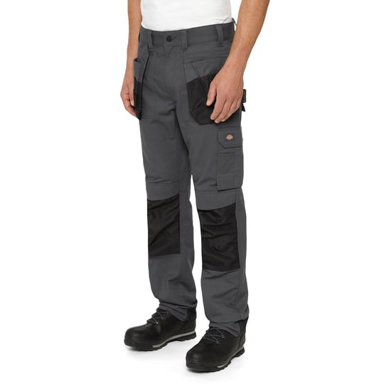 Dickies Mehrfach-Taschen Utility Polyester Herren Graue Arbeitshose - Image 1