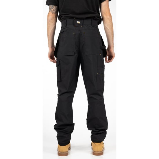 Caterpillar Nexus Holster Stretch Pocket Baumwoll Herren Schwarz Outdoor-Hose - Image 3