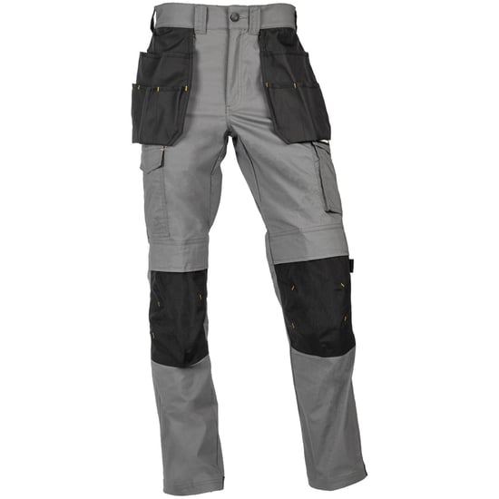 Caterpillar Nexus Holster Stretch-Tasche Baumwoll-Herren Outdoor-Hosen Grau - Image 5