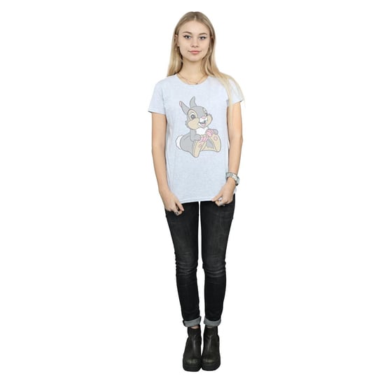 Disney T-Shirt Thumper für Damen/Damen (Sport grau) - Image 4