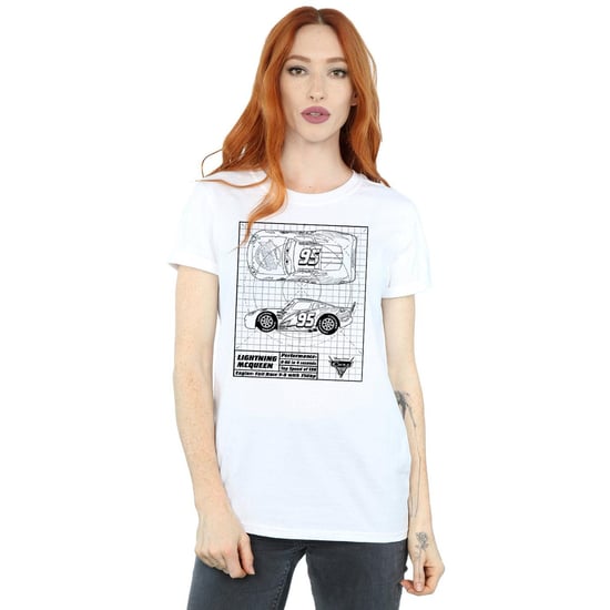Disney - "Cars" T-Shirt für Damen (Weiß) - Image 2